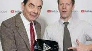 Mr Bean Getting Diamond Youtube Award For Reaching 10 Million Subscribers