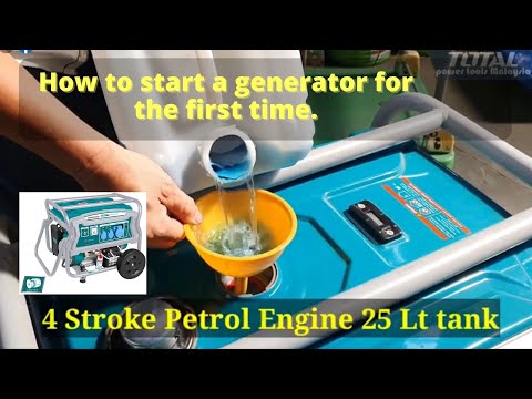 Video: Gasoline Generator Oil: Which One To Fill In A 4-stroke Gasoline Generator? How To Fill The Engine?