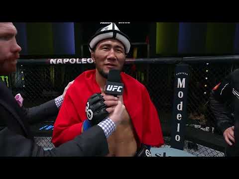 UFC Вегас 82 Мыктыбек Оролбай - Слова после боя