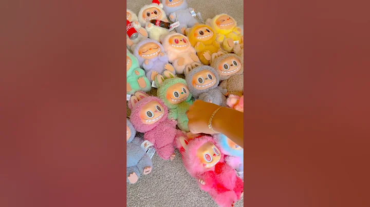CAN YOU NAME ALL OF THE LABUBU’S?! 😱🤭 @agset211  #fun #labubu #toys #trend #cute #satisfying