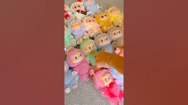 CAN YOU NAME ALL OF THE LABUBU’S?! 😱🤭 @agset211  #fun #labubu #toys #trend #cute #satisfying