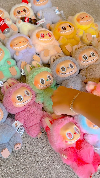 CAN YOU NAME ALL OF THE LABUBU’S?! 😱🤭 @agset211  #fun #labubu #toys #trend #cute #satisfying