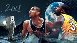 Shaquille O’Neal & Tim Duncan Vie for League’s Best Big Man Label in 2000-01 Duel | Full Highlights