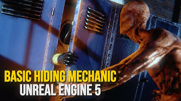 How To Make A BASIC Hiding Mechanic For BEGINNERS! In UE5 Pt.1