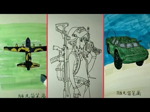 Anh chàng có thể vẽ tất cả mọi thứ trong PUBG liệu bạn có tin ? p2
