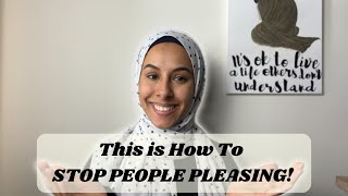 If You're A People Pleaser... You NEED This Video (3 STEPS TO DESTROY PEOPLE PLEASING)