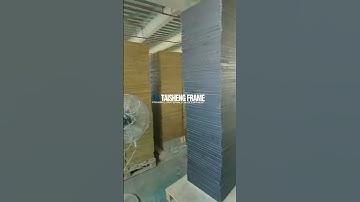 Buyer show NO.21  :TS-J50ZS automatic frame joining  and canvas stretcher bars assemble machine