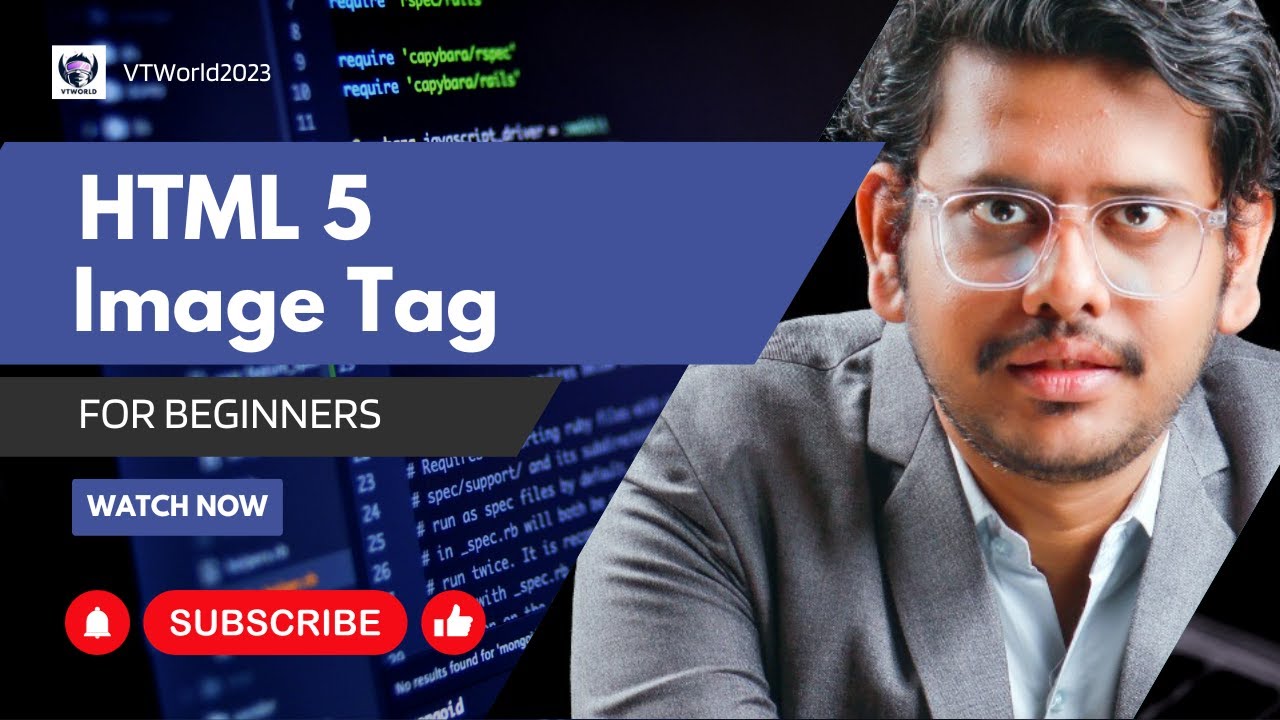 HTML5 Tutorial : Image Tag | For Beginners | in Hindi | 2023 - YouTube