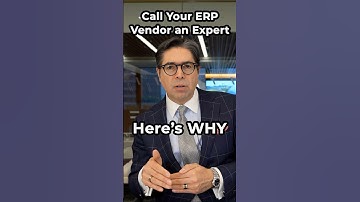 Your ERP Provider