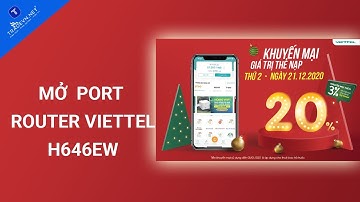 TradeVN - Cách Mở Port Cho Modem GPON H646EW Của Viettel chạy Pi Node