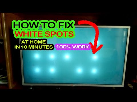 how to correct white spots on photos