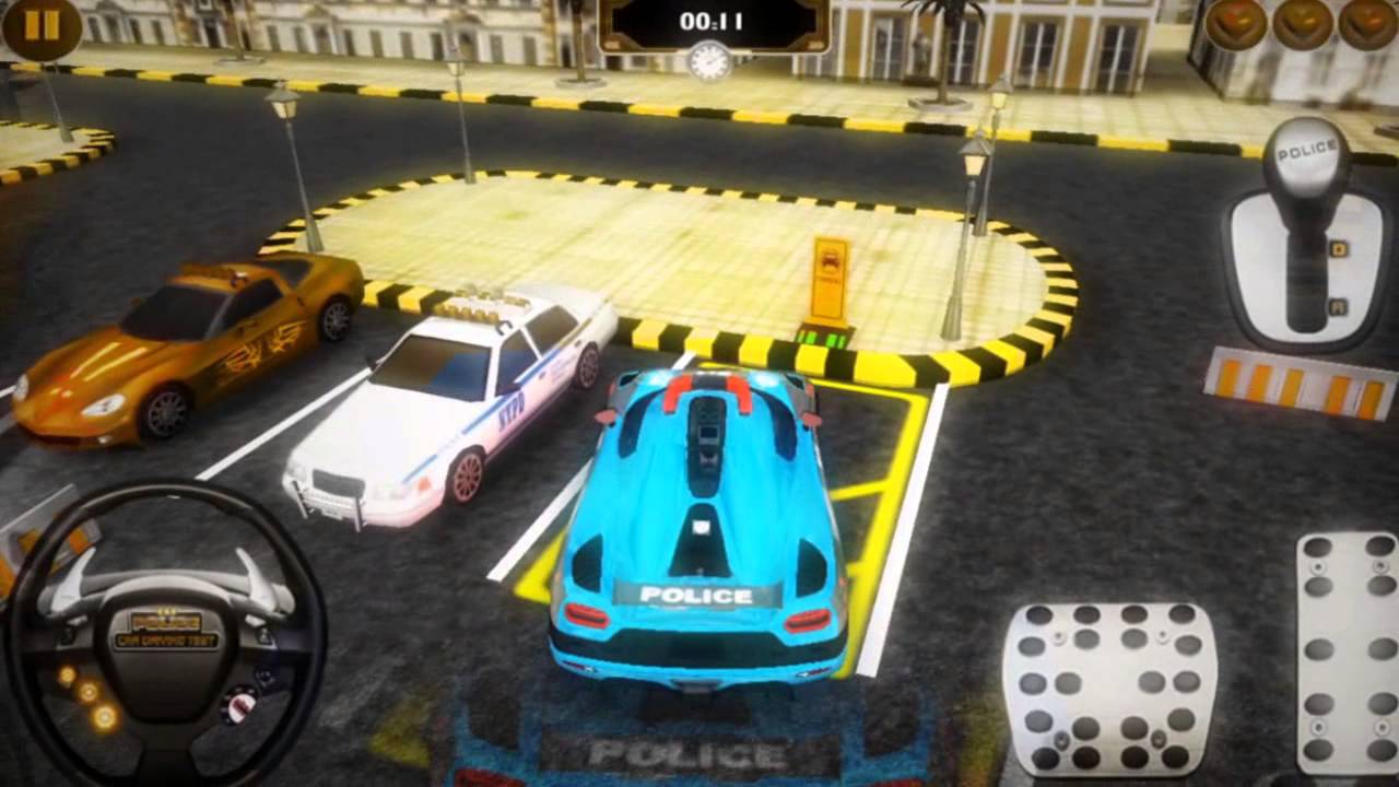 Police Car Parking Test Gameplay Trailer HD by  Integer Productions