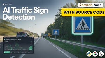 Traffic Sign Detection using Python | OpenCV & Deep Learning | AI Project + Source Code #python