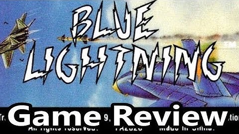 Blue Lightning Atari Lynx Review - The No Swear Gamer Ep 570