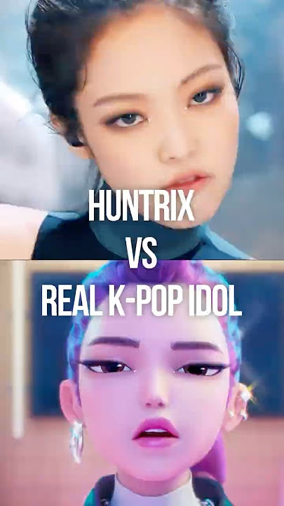 💫 Huntrix vs Real k-pop idols