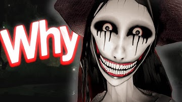 If I get scared, the roblox horror game switches...