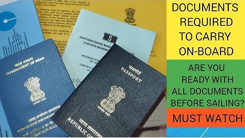 #DOCUMENTS REQUIRED TO CARRY ON-BOARD#ENGINE CADTES #SEAFARERS IMPORTANT DOCUMENTS#CHECKLIST#MARINES
