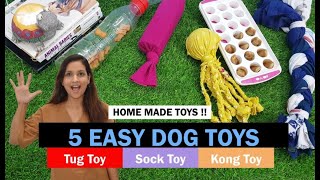 HOMEMADE DOG TOYS | Dog Toys DIY | How to Make Dog Toys | Best Dog Toys | Dog Favorite Toys