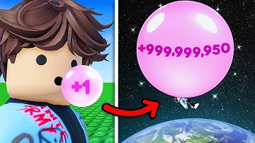 ROBLOX BUBBLE GUM SIMULATOR
