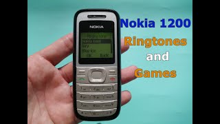 Nokia 1200 ringtones and games