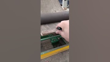 [LXSHOW LASER] Rolling machine rolling thick plate working video