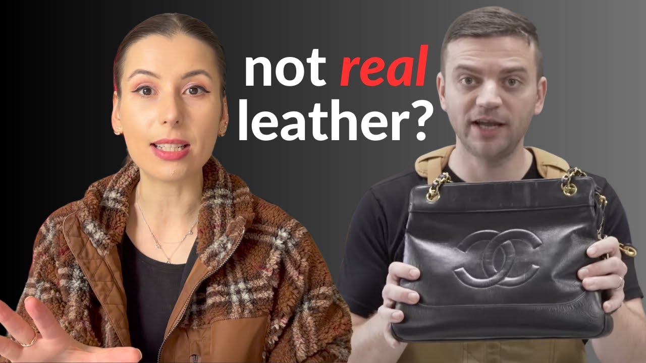Chanel uses FAKE leather in their handbags? 💀 