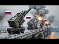 1 HOUR AGO! Russian Tank Convoy Loaded with North Korean Ballistic Missiles Destroyed by Ukraine!