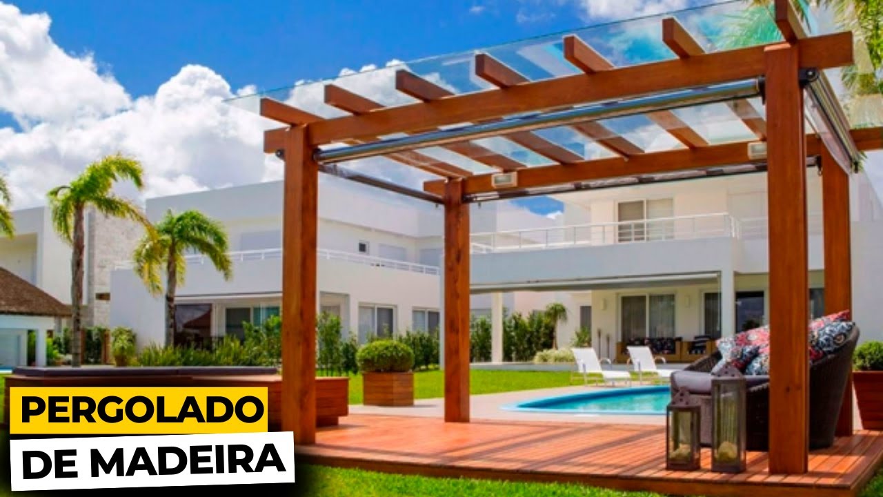 TOP 30 IDEIAS DE PERGOLADOS DE MADEIRA