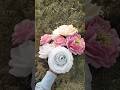 How to make aesthetic rose with tissue paper| Diy Napkin rose making|#shorts #craft #diy