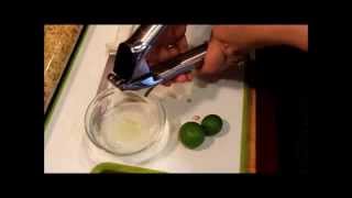 I'm sharing a super easy way to juice key limes, it saves you ton of
time when have seemingly endless amount limes make lime p...