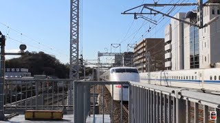 新横浜駅　300系発車 東芝GTO VVVF