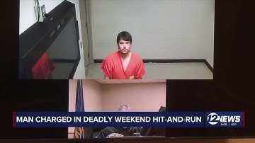 Man charged in deadly hit-and-run over weekend