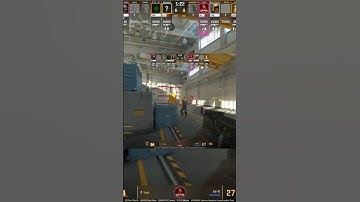 1v1 CLUTCH Under Pressure 😤 Smart Rotations on Nuke  CS2 Highlights #Shorts #1sAK