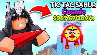 I got WORLDS FIRST INSANE TIK TAK SAHUR SECRET in Paper Plane for Brainrots! (Roblox) screenshot 5
