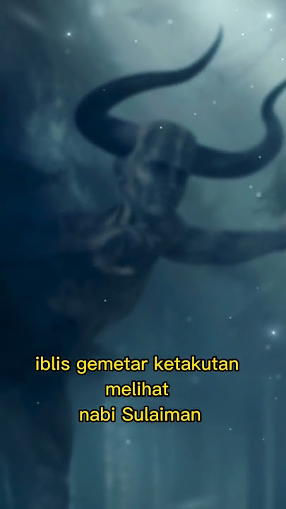 Nabi Sulaiman AS ketika Mencari Iblis #shortvideo #subscribe