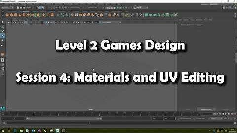 Maya 101 - Materials and Cereal Box UVW