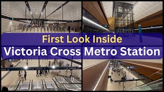 First Look Inside Victoria Cross Station - Sydney Metro City & South West Community Open Day