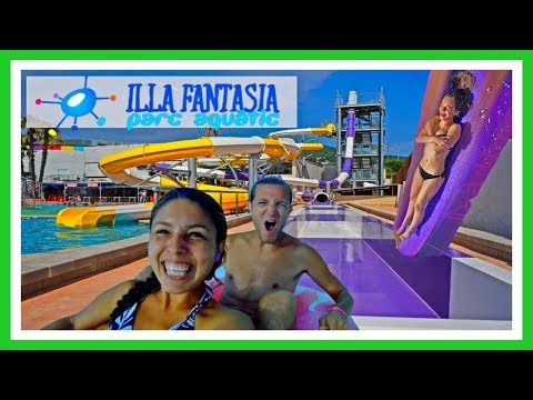 🌊 ILLA FANTASIA 2022 (Vilassar de Dalt / Barcelona) Parque acuático España ✅ Todos los Toboganes