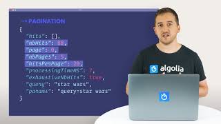 Algolia Build 101: Example of a search API response in JSON