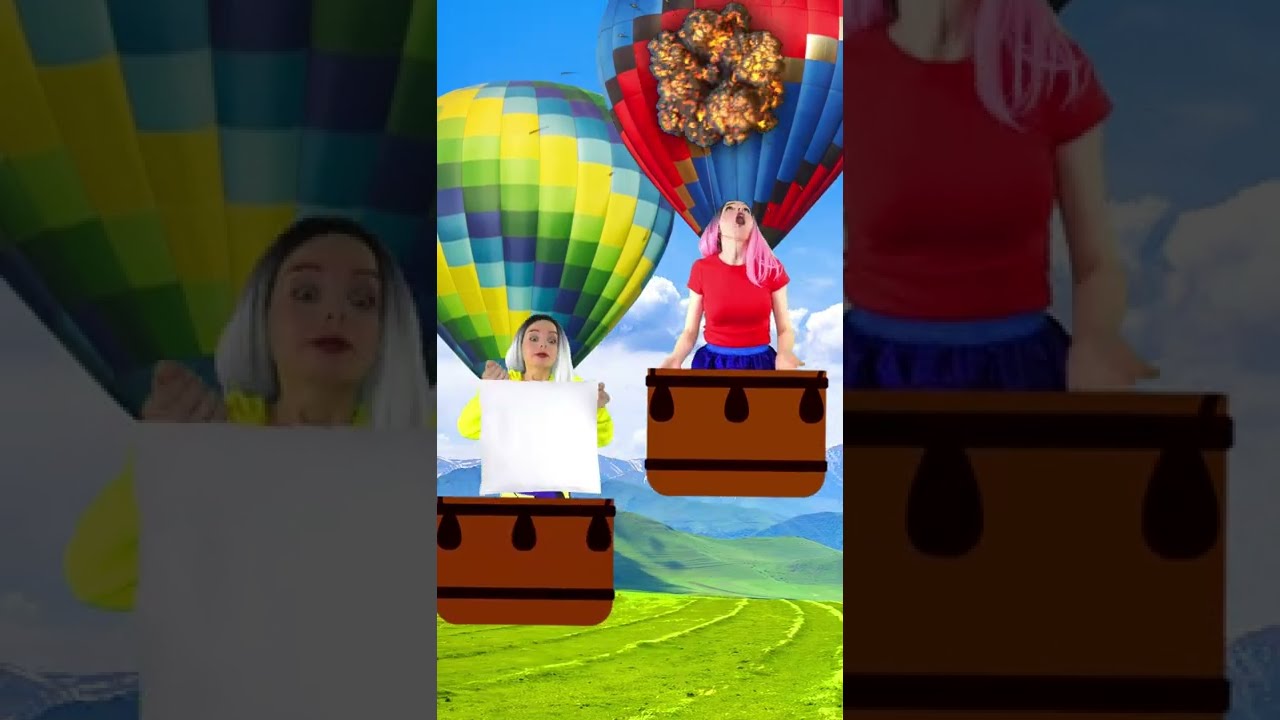 Sie Macht Ein Rennen Im Hei Luftballon Bis Er Explodiert Maruska 58