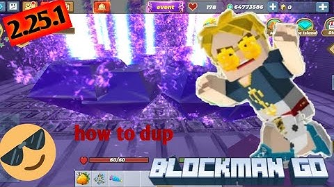 Blockman go Skyblock duplication glitch  2.25.1 || latest working||#blockmango #skyblockduplicate