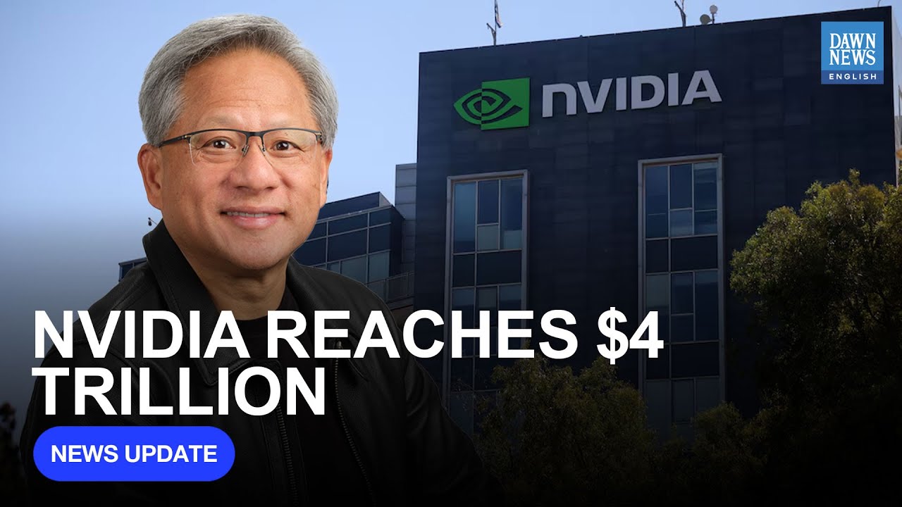 Nvidia Hits $4 Trillion Market Value Milestone | Dawn News English ...
