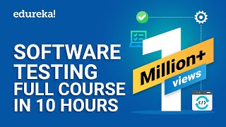 Software Testing Full Course In 10 Hours | Software Testing Tutorial | Edureka screenshot 1