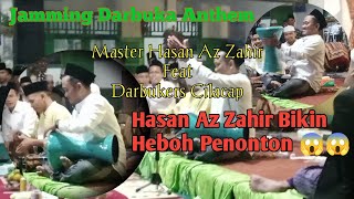 Hasan Az Zahir Bikin Heboh Penonton😱😱😱 || Jamming Darbuka Anthem || IPNU Wanareja