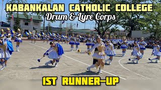1st Runner Up- Kabankalan Catholic College HS Drum & Lyre Corps | 117th Founding Anniversary