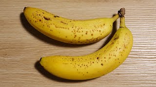 Wenn Sie Bananen zu Hause haben, machen Sie diese 2 einfachen und schnellen Rezepte!