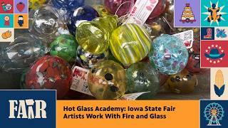 Hot Glass Academy: Iowa State Fair Artists Work With Fire and Glass – Fair 2026
At the Hot Glass Academy, artists work with molten glass, intense heat and plenty of precision. See how they transform a glowing blob of glass into something beautiful at the Iowa State Fair. Hot Glass Academy: Iowa State Fair Artists Work With Fire and Glass – Fair 2026
