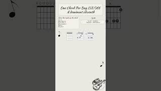 One chord per day 137/365: A11 (A Dominant Eleventh) #guitar #guitarlesson #guitartutorial #tabs