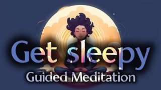 Get Sleepy In 7 Minutes Of Guided Meditation & Theta Waves - Tranquil Journey