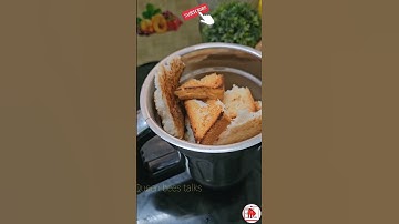 Bread crumbs @home#breadrecipe#breadcrumb#howtomake#homemade#ytshorts#shortvideo#snacks#coating#food
